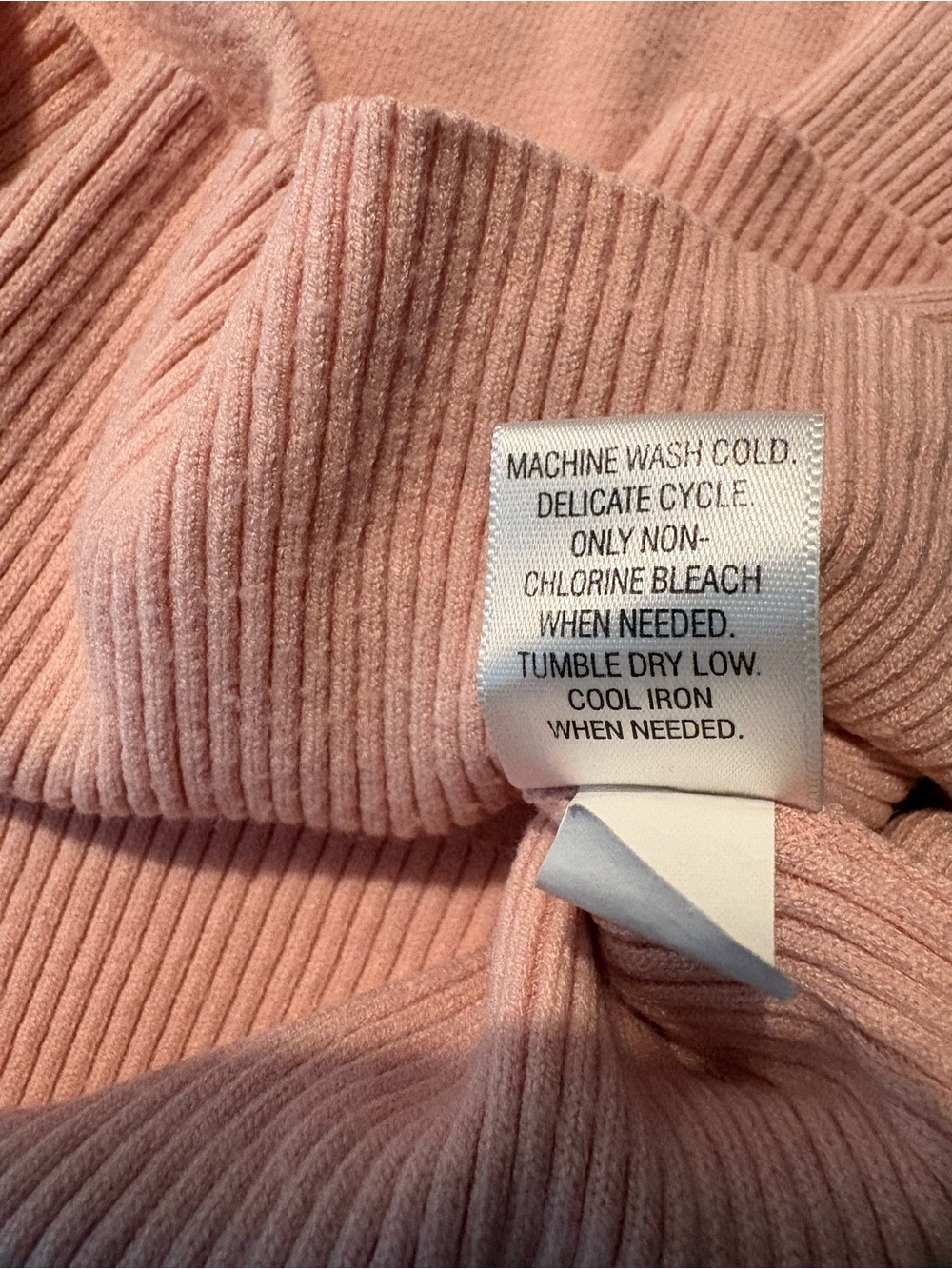 Apt. 9 Blush Turtleneck Sweater with Ruched and Ribbed Details - Picture 5 of 8
